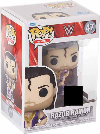 Pop WWE Wrestling 3.75 Inch Static Figure Exclusive - Purple Metallic Razor Ramon #47