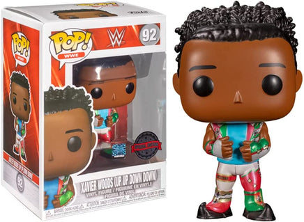 Pop WWE Wrestling 3.75 Inch Static Figure Exclusive - Xavier Woods (Up Up Down Down) #92