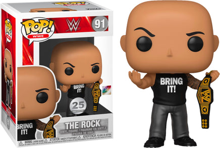 Pop WWE WWE 3.75 Inch Static Figure Exclusive - The Rock #91