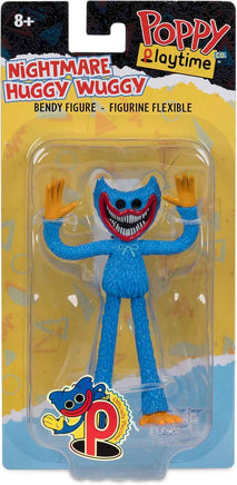 Poppy Playtime 4.5 Inch Static Figure Bendable Basic Wave 2 - Huggy Wuggy