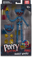 Poppy Playtime 7 Inch Action Figure Bendable - Huggy Wuggy (Ruined)