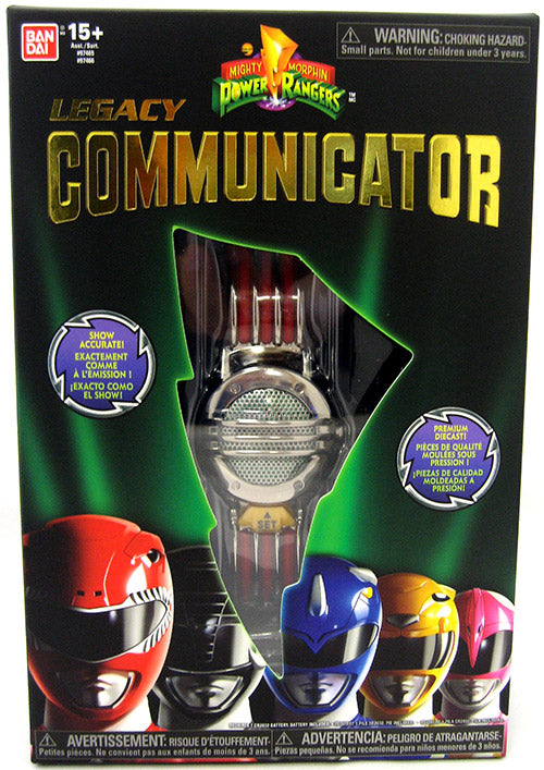 Power Rangers Legacy 9 Inch Watch - Communicator| Cmdstore.ca