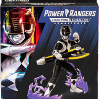 Power Rangers Lightning Collection 6 Inch Action Figure Remastered Wave 2 - Black Ranger