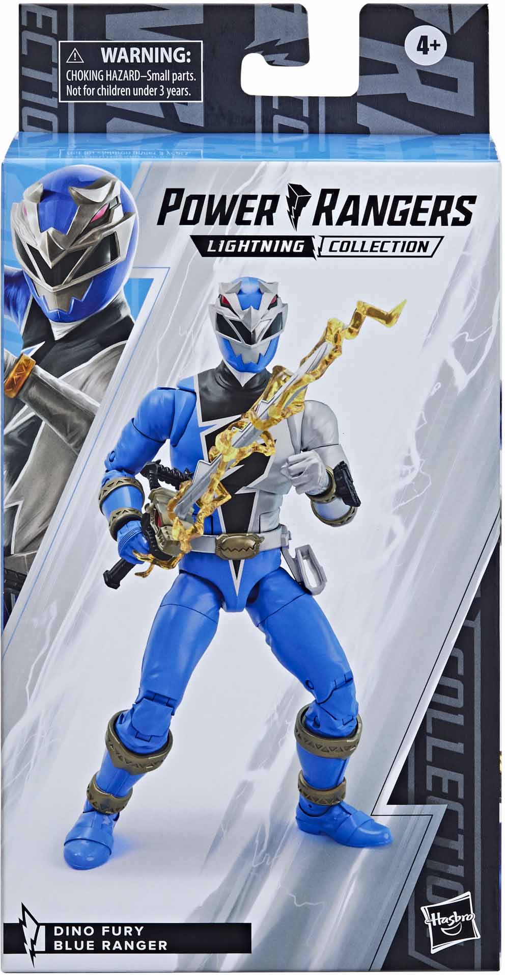 Power Rangers Lightning Collection 6 Inch Action Figure Wave 14 - Dino Fury Blue Ranger