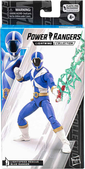 Power Rangers Lightning Collection 6 Inch Action Figure Wave 15 - Lightspeed Rescue Blue Ranger