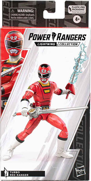 Power Rangers Lightning Collection 6 Inch Action Figure Wave 15 - Turbo Red Ranger