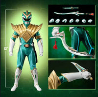 Power Rangers Mighty Morphin 12 Inch Figure 1/6 Scale Exclusive - Green Power Ranger (Matt Cook) Chaos Energy Version