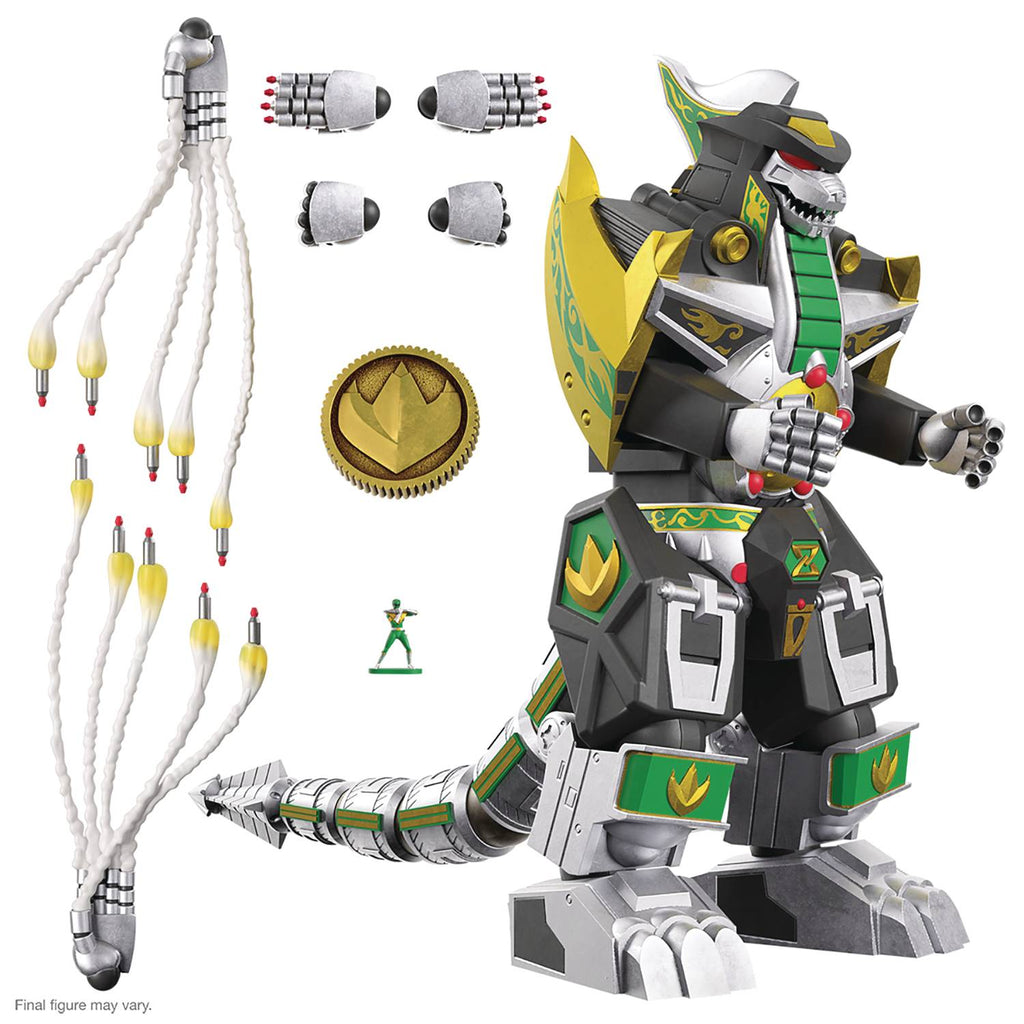 Power Rangers Mighty Morphin 7 Inch Action Figure Ultimates Wave 2 - Dragonzord