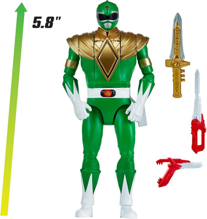 Power Rangers Re-Ignition 6 Inch Action Figure Auto Morphin - Green Ranger