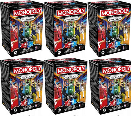 monopoly prizm 2023 24 nba trading cards booster box Monopoly Prizm 2024-25 NBA Panini Trading Cards