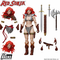 Red Sonja Epic H.A.C.K. 6 Inch Action Figure 1/12 Scale - Red Sonja