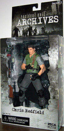 Resident Evil Archives 7 Inch Action Figure Series 1 - Chris Redfield