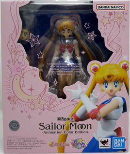Sailor Moon 6 Inch Action Figure S.H. Figuarts - Sailor Moon Animation Color Edition Reissue