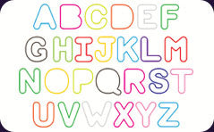 Silly Bandz Rubber Bands - Alphabet Shapes 36-Pack