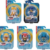 Sonic The Hedgehog 3 Inch Mini Figure Basic Wave 9 - Set of 5 (Sonic - Tails - Metal - Mighty - Ray)