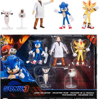 Sonic The Hedgehog Movie 3 Inch Mini Figure Wave 3 - 5-Pack Bundle