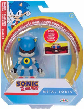 Sonic The Hedgehog 4 Inch Action Figure Articulated Wave 18 - Metal Sonic