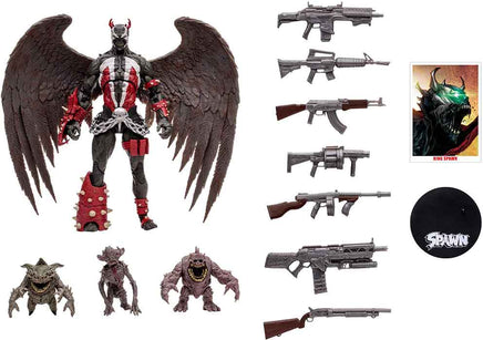 Spawn 7 Inch Action Figure Deluxe - King Spawn & Demon Minions
