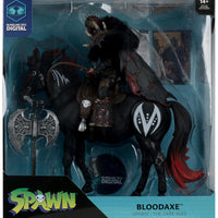 Spawn The Dark Ages 7 Inch Scale Action Figure 2-Pack - Bloodaxe with Horse