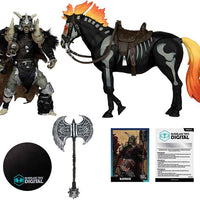 Spawn The Dark Ages 7 Inch Scale Action Figure 2-Pack Exclusive - Bloodaxe with Horse Gold Label