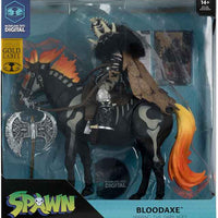 Spawn The Dark Ages 7 Inch Scale Action Figure 2-Pack Exclusive - Bloodaxe with Horse Gold Label