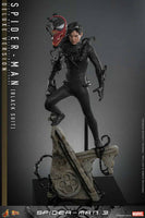 Spider-Man 3 12 Inch Action Figure 1/6 Scale - Spider-Man Black Suit Deluxe Hot Toys 9127682