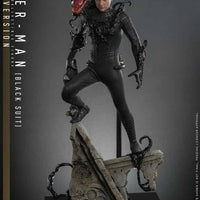 Spider-Man 3 12 Inch Action Figure 1/6 Scale - Spider-Man Black Suit Deluxe Hot Toys 9127682