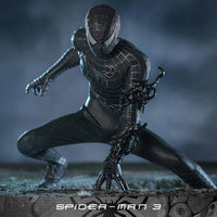 Spider-Man 3 12 Inch Action Figure 1/6 Scale - Spider-Man Black Suit Hot Toys 912768