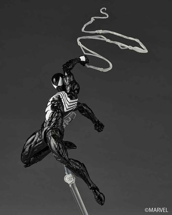 Spider-Man Amazing Yamaguchi 6 Inch Action Figure Revoltech - Symbiote Spider-Man