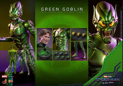 Spider-Man No Way Home 12 Inch Action Figure 1/6 Scale - Green Goblin Hot Toys 910194