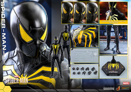 Spider-Man Video Game 12 Inch Action Figure 1/6 Scale - Spider-Man (Anti-Ock Suit) Hot Toys 907092