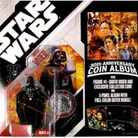Star Wars 30th Anniversary Coin Album 3.75 Inch Action Figure - Darth Vader