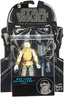 Star Wars Black 3.75 Inch Action Figure (2015 Wave 1) - Hoth Luke Wampa attack #02 (Episode V)