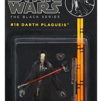 Star Wars 3.75 Inch Action Figure Black Series 3 - Darth Plagueis #18