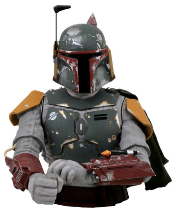Star Wars 7 Inch Bust Bank - Boba Fett Bank Bust