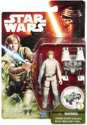 Star Wars The Force Awakens 3.75 Inch Action Figure Jungle And Space Wave 1 - Luke Skywalker