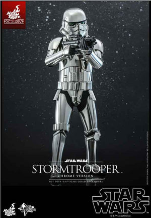 Star Wars Obi-Wan Kenobi 12 Inch Action Figure 1/6 Scale Exclusive - Stormtrooper Chrome Hot Toys 909530