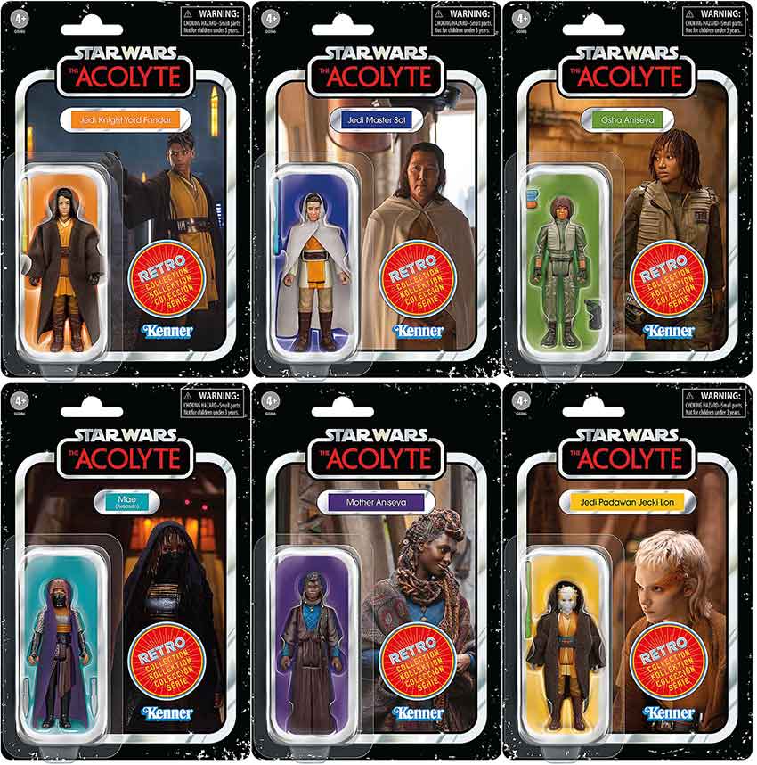 Action Figure Box Set Star Wars Retro Collection 3.75 Inch Action Figure Box Set - The Acoly ...