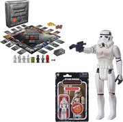 Star Wars Retro Collection The Mandalorian 3.75 Inch Action Figure - Monopoly with Retro Remnant Stormtrooper