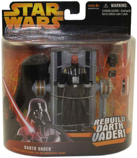 Star Wars Revenge Of The Sith 3.75 Inch Action Figure - Rebuild Darth Vader
