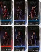 Star Wars The Black Series 6 Inch Action Figure Box Art (2023 Wave 1) - Set of 6