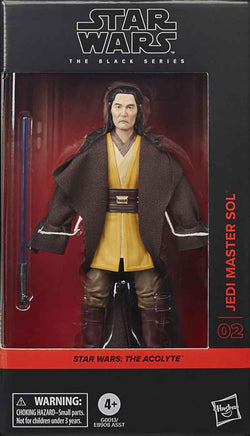 Star Wars The Black Series Acolytes 6 Inch Action Figure (2024 Wave 3A) - Jedi Master Sol #02