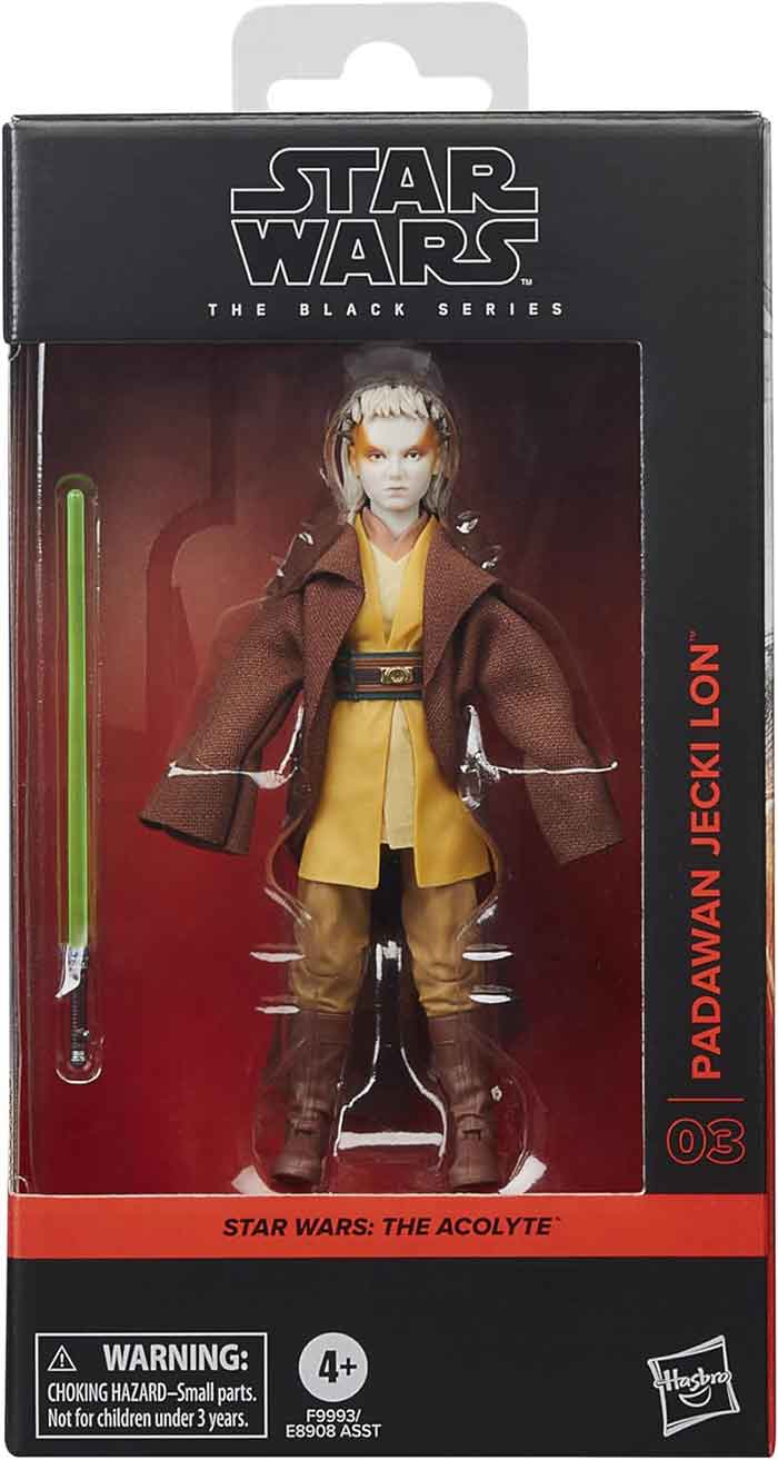 Star Wars The Black Series 6 Inch Action Figure (2024 Wave 3A) - Padawan Jecki Lon #03