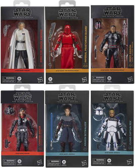 Star Wars The Black Series 6 Inch Action Figure (2025 Wave 2) - Set of 6