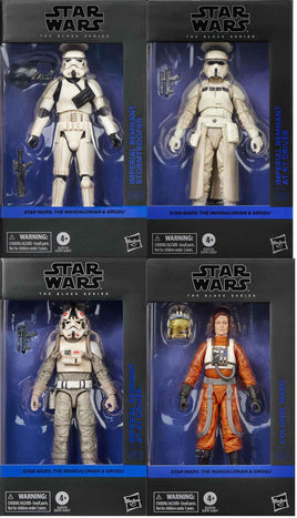 Star Wars The Black Series 6 Inch Action Figure (2026 Wave 1) Black Box - Set of 4 (ATAT - ATRT - Stromtrooper - Ward)