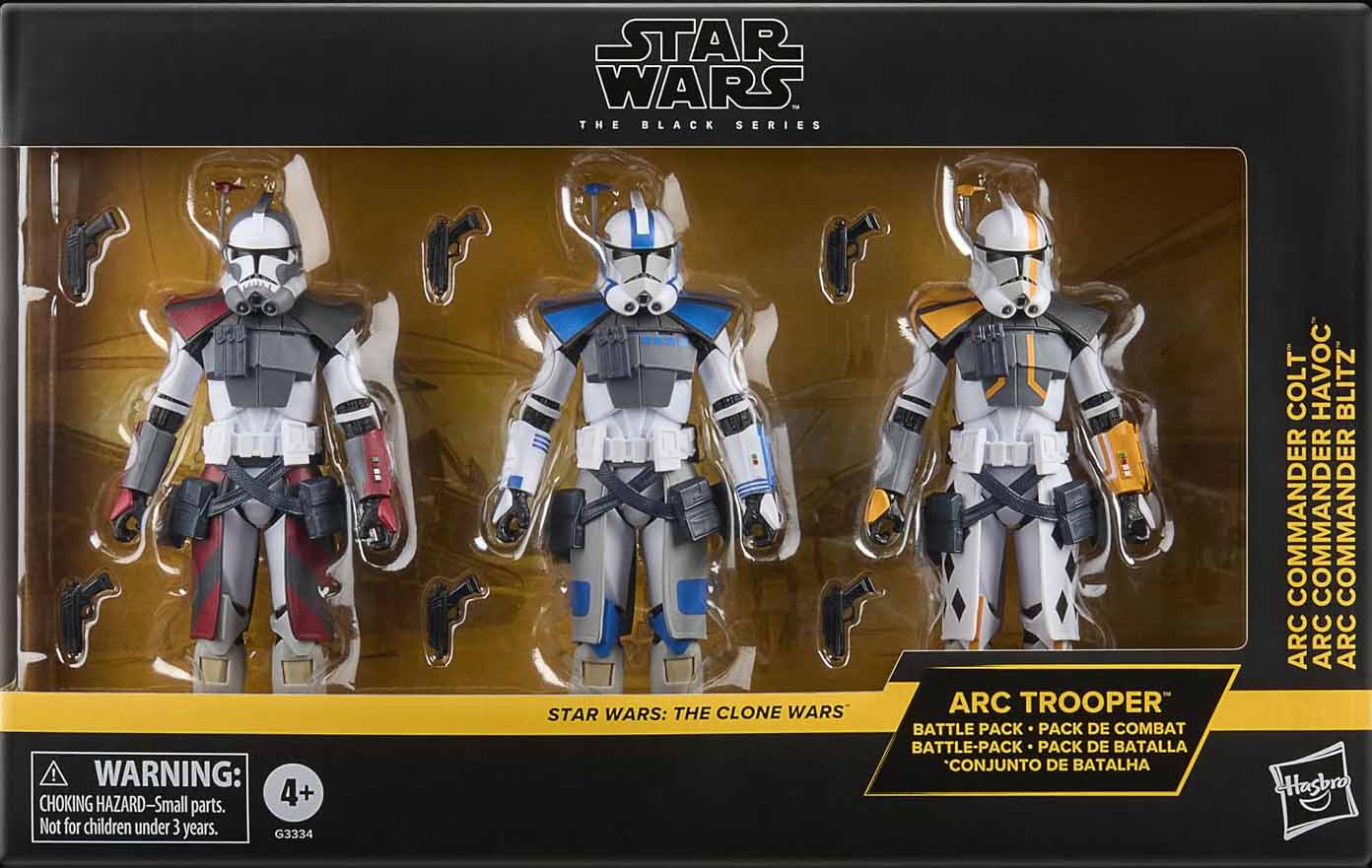 Star Wars The Black Series 6 Inch Action Figure 3-Pack - Arc