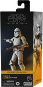 Star Wars The Black Series 6 Inch Action Figure Box Art (2023 Wave 2A) - Phase II Clone Trooper