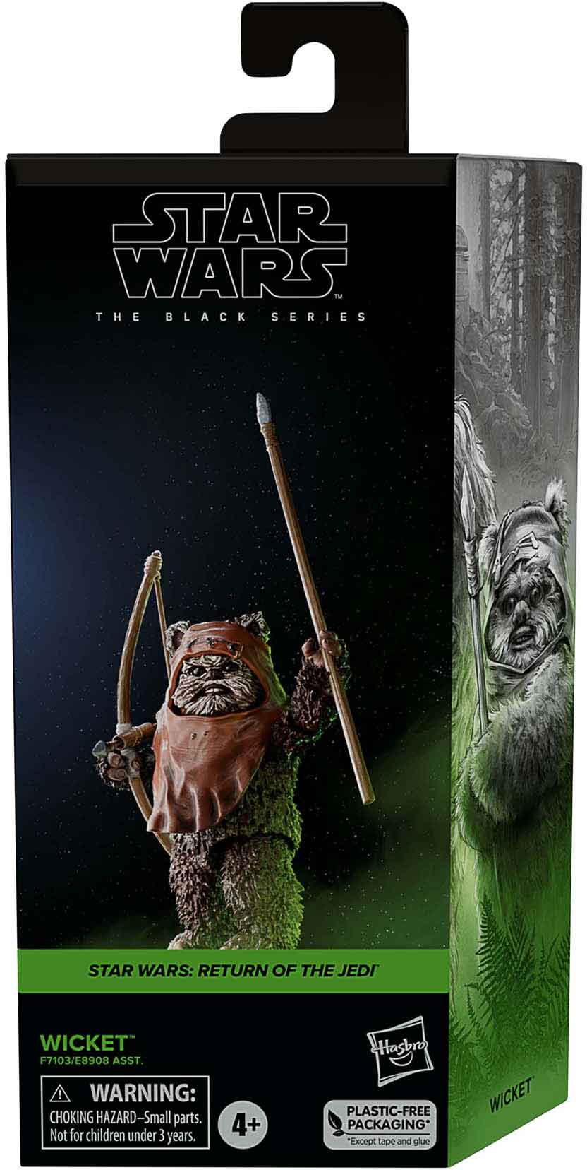 Star Wars The Black Series 6 Inch Action Figure Box Art (2023 Wave 2A) - Wicket W. Warrick