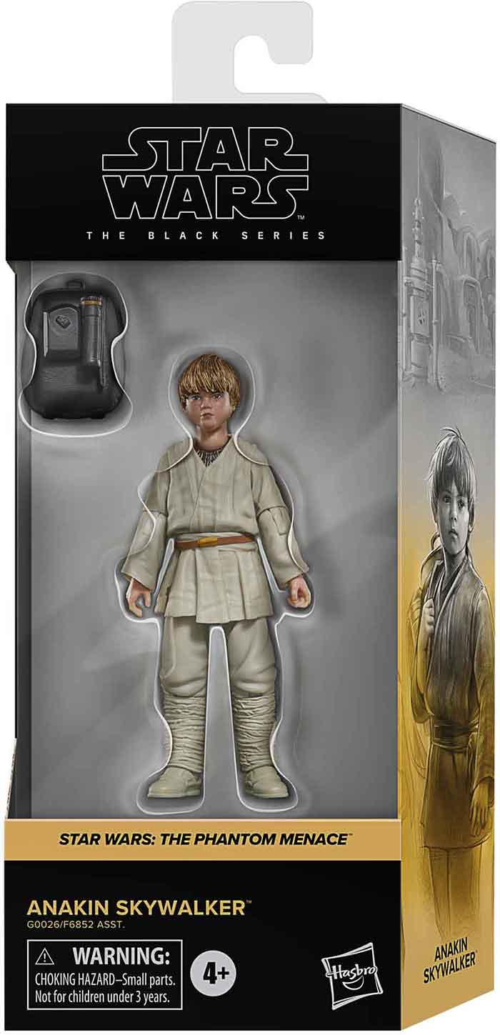 Star Wars The Black Series 6 Inch Action Figure Box Art (2024 Wave 1B) - Anakin Skywalker