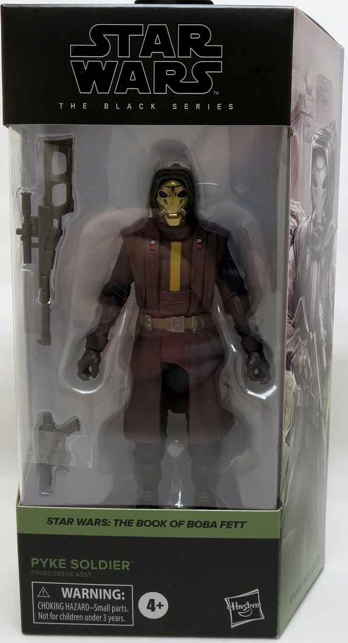 Star Wars The Black Series 6 Inch Action Figure Box Art (2024 Wave 1A) - Pyke Soldier